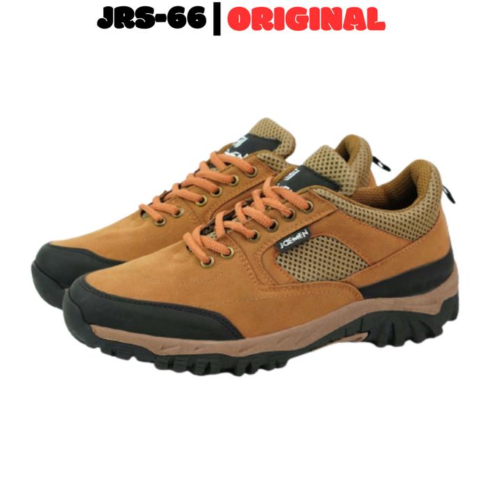 Gambar sepatu hiking pria wanita joemen J 66 sneaker outdoor santai original - COKLAT MUDA, 39 dari Jaya Rayya Store undefined Tokopedia