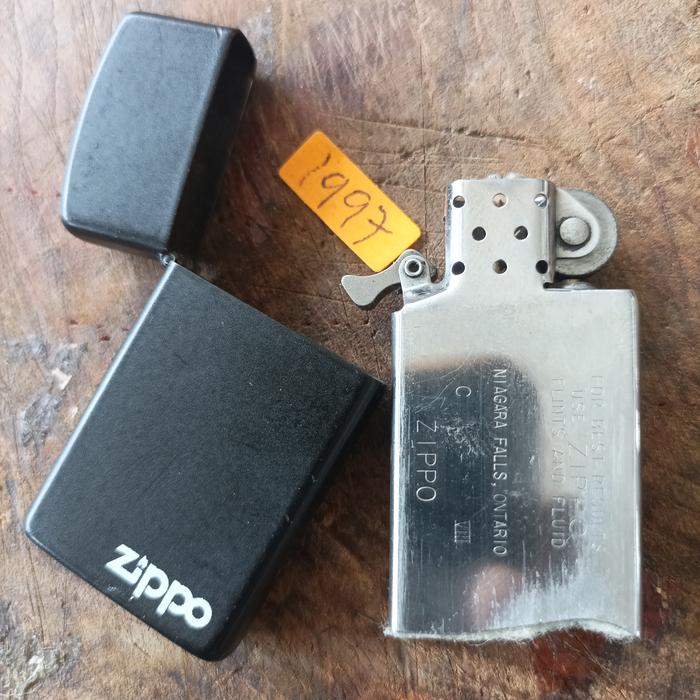 75年'SLIM ZIPPO ノベルティ 未使用品 BOX Jual Zippo Slim