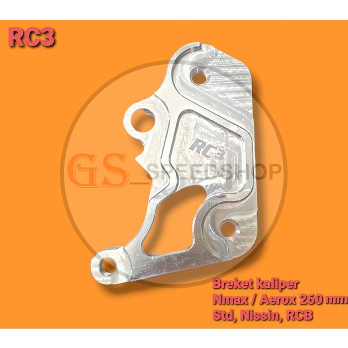Gambar Breket Bracket Kaliper Caliper RC3 Aerox Nmax Old New Std Nissin RCB - Aerox dari GS SpeedShop undefined Tokopedia