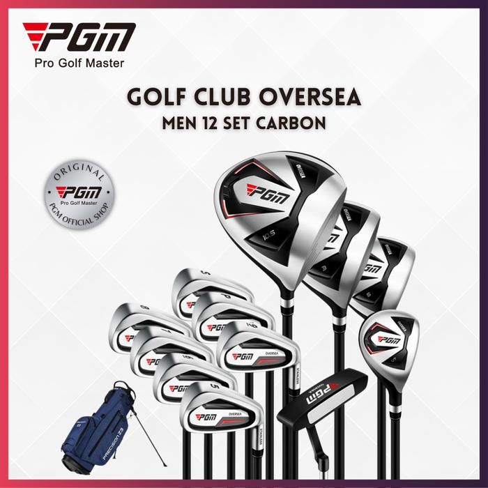 Gambar PGM Stik Golf Full Set Mens Oversea Series Graphite Carbon 12 Set Clubs Stick Beginner Pemula - 12 Set Carbon dari PGM Official Shop undefined Tokopedia