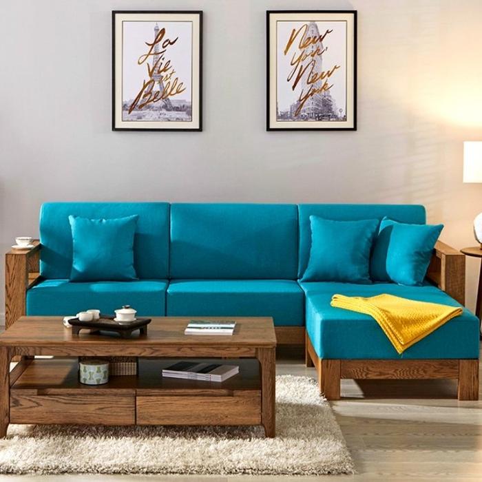 Gambar sofa tamu minimalis jati - bantal dari SIDA HARSA Project undefined Tokopedia