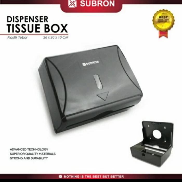 Gambar Tempat tissue lembaran/Dispenser tisu lembaran/kotak tisue toilet - Hitam dari TOKO TIGA SAUDARA 2 undefined Tokopedia