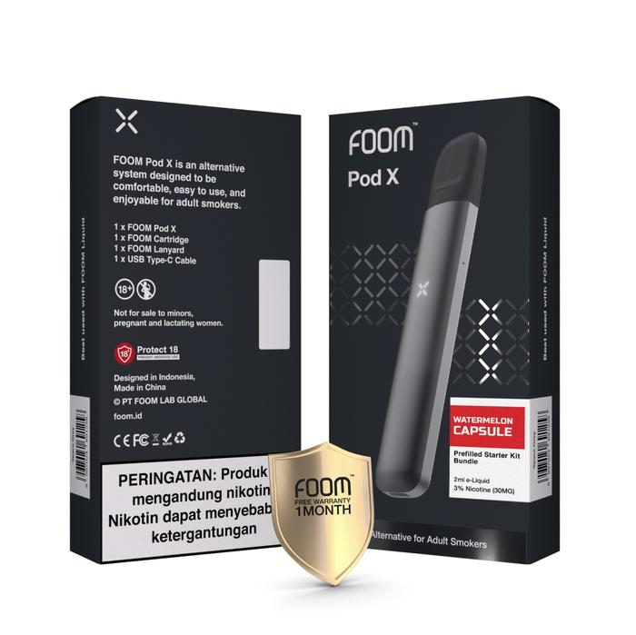 Gambar SPECIAL BUNDLING FOOM X SPACE GRAY PREFILLED (FREE LANYARD) dari FOOM LAB GLOBAL undefined Tokopedia