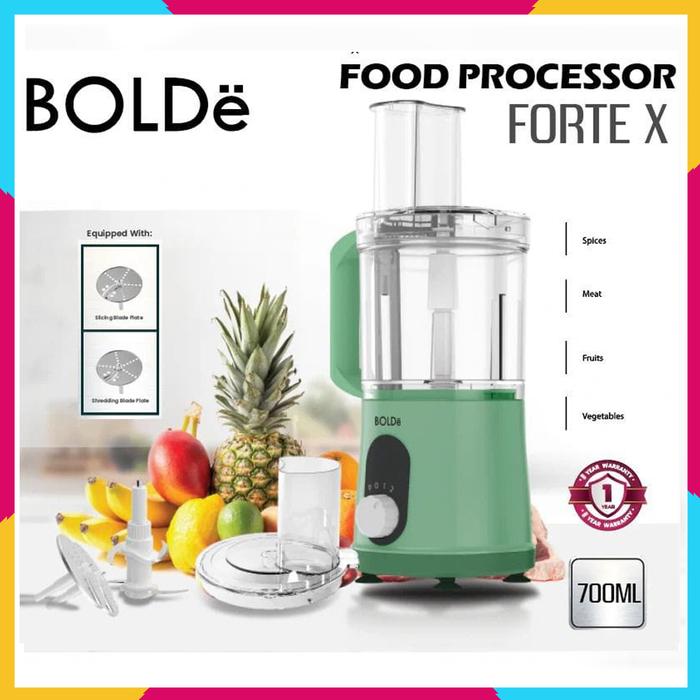 Gambar BOLDE FOOD PROCESSOR FORTE X HIJAU - Magenta dari Home Electro undefined 4 Tokopedia