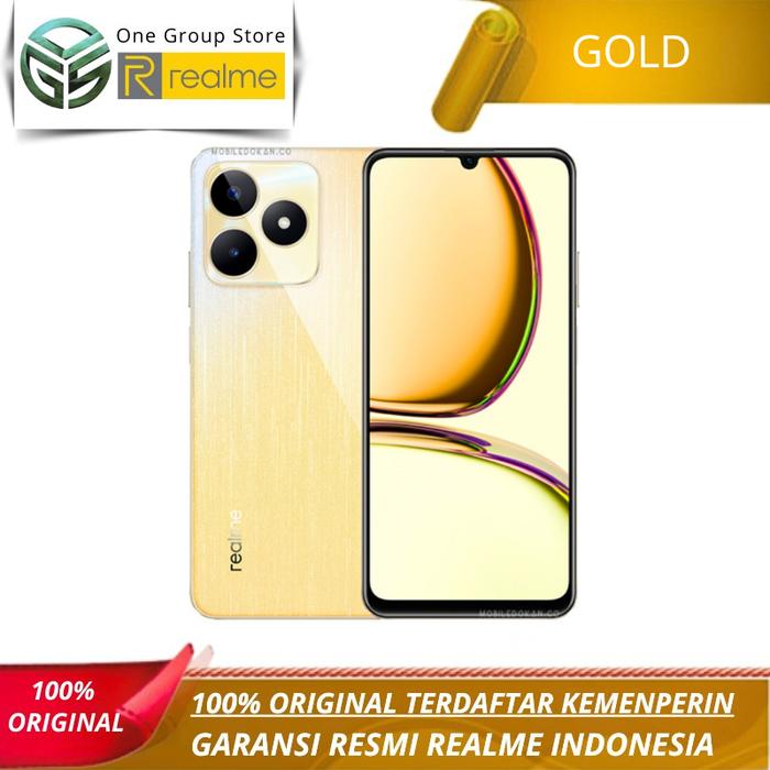 Gambar Realme C53 6/128GB Garansi Resmi Realme Indonesia - Gold dari One Group Store undefined Tokopedia