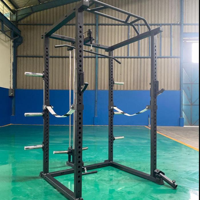 Gambar Multi Function Power Rack With Lat/Pull Attachment - A.F dari fitaf.id undefined Tokopedia