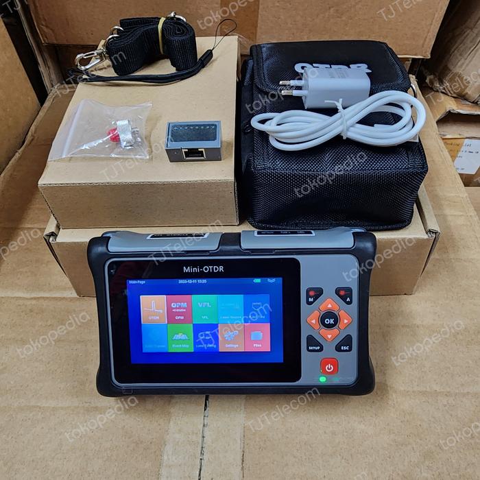 Gambar otdr mini / smart otdr / otdr mini Skycom - TOT560D-A24D dari TJTelecom undefined Tokopedia