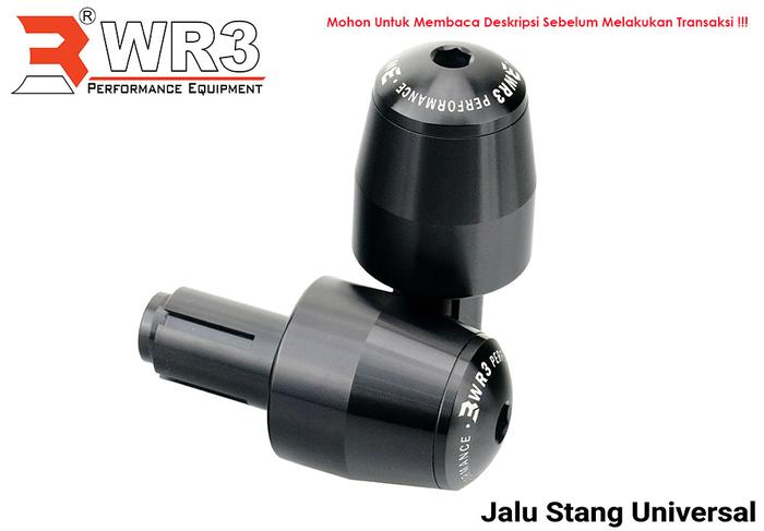 Gambar Jalu Stang Bar End WR3 Universal Motorcycle - Hitam dari WR3 undefined Tokopedia