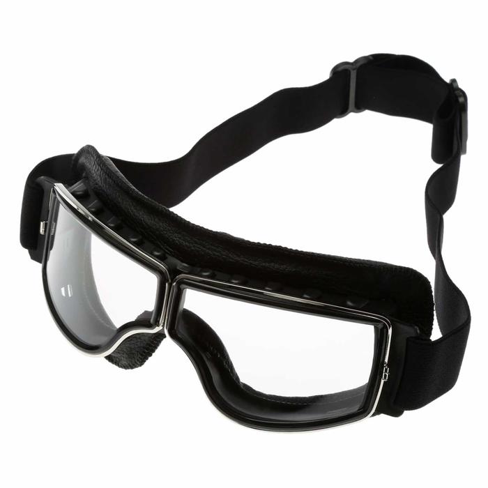 Gambar ORZIE Kacamata Motor Motorcycle Safety Goggles Foldable Vintage - Hitam dari BudgetGadget undefined Tokopedia