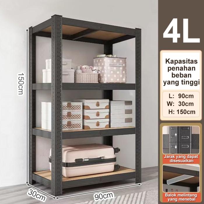 Hlap Rak Promo Rak Multifungsi /6 Susun Rak Gudang Serbaguna / Rak Penyimpanan ...