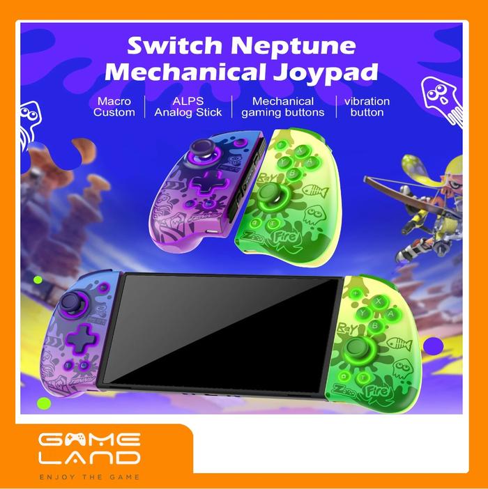 Gambar Iine Joycon Joy Con Pro Controller Wireless - Nintendo Switch / Oled - splatoon dari Gameland undefined Tokopedia