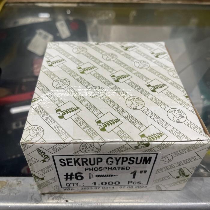 Gambar Sekrup Gypsum 1in isi 1000 LION SKRUP GIPSUM LION 1 inch 2,5cm TerMRH dari MULIABANGUNANBANDUNGSUTAMI35 undefined Tokopedia