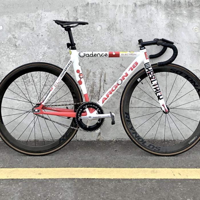 ARGON18 electron c ピスト完成車 ARGON18 electron】MY NEW BIKEの紹介 | 九州で自転車をお探し