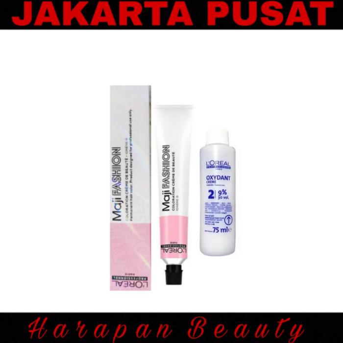 Gambar Cat rambut loreal majifashion 9.11 Light Ash Blonde , hair color - CAT+OXIREFIL 6%, DALAM PAKET dari HARAPAN BEAUTY undefined 5 Tokopedia