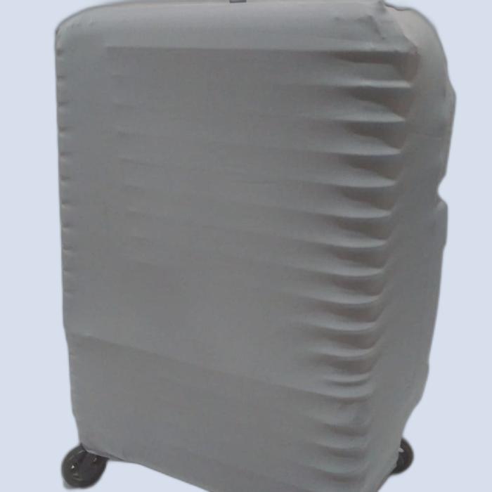 Gambar Cover koper / sarung koper polos size 17 - 30 inch - Abu2 Silver, S (17-19 inch) dari boliboo.shop undefined Tokopedia