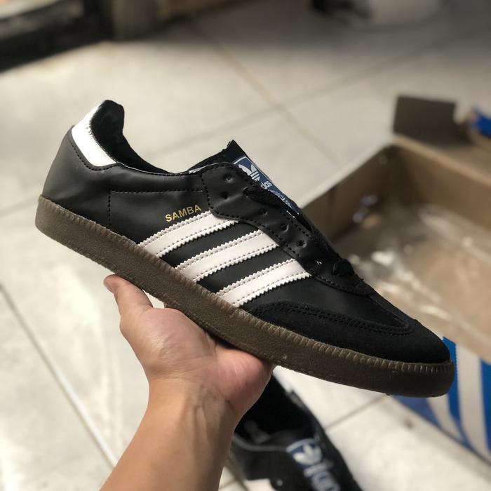 Gambar Sepatu tribun adidas samba premium sneaker pria - Hitam, 40 dari berdineshoe undefined Tokopedia