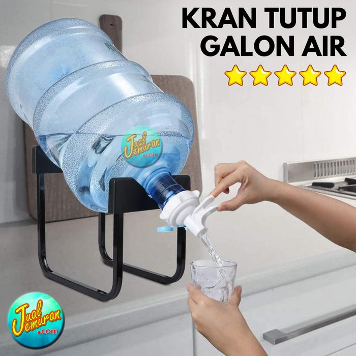 Gambar Kran Tutup Plastik Galon Air Minum / Keran Dispenser Galon - Kran Galon, Random dari jualjemuran undefined Tokopedia