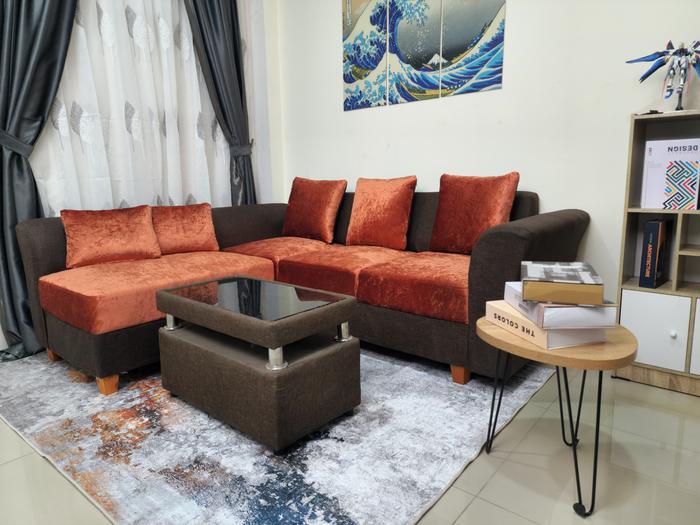 Jual FREE ONGKIR JABODETABEK !! SOFA L MINIMALIS BUSA SUPER + REBOUNDED ...