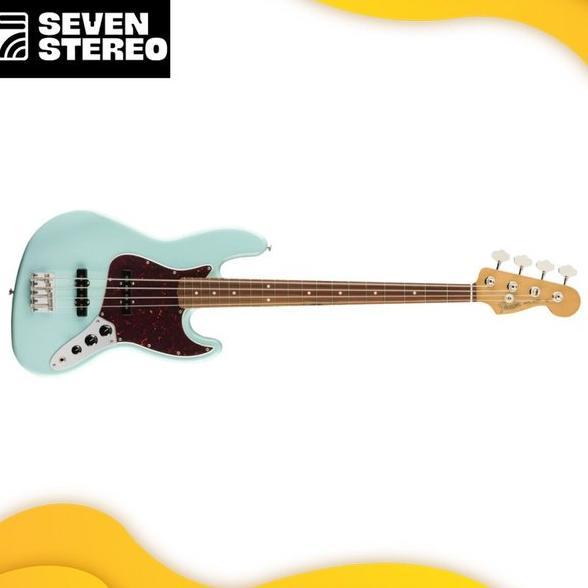 Gambar Fender Vintera 60S Jazz Bass Guitar Pau Ferro Fb Daphne Blue dari UtophiaID undefined Tokopedia