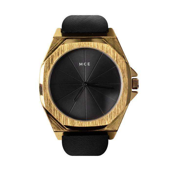 Gambar MCE Jam Tangan Pria Bifrost Series Gold - Leather Strap dari mcewatches undefined Tokopedia