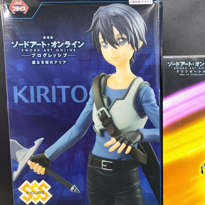 Gambar Banpresto Furyu SSS SAO Kirito Figure sword art online original bandai - SSS dari Lupus Hobby undefined Tokopedia
