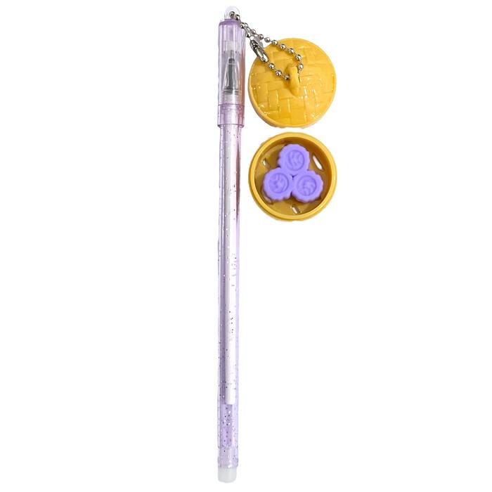 Gambar LBT Pena Gantungan Bapao Alat Tulis Pulpen Pena Aesthetic Model Lucu - BULAT UNGU  dari Lapak Barang Terlengkap undefined Tokopedia