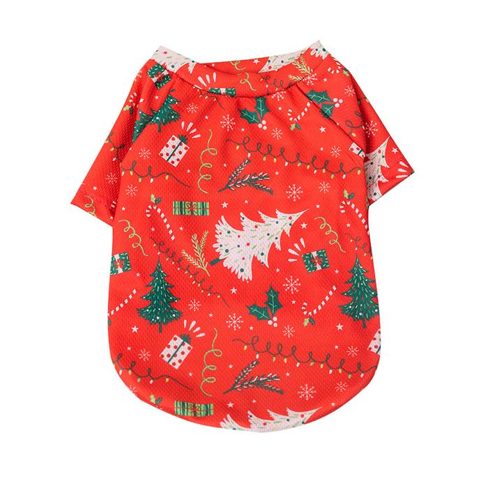 Gambar Baju Anjing Kucing Kostum Kaos Natal Christmas - Top Shirt Premium - Natal Merah, Xs 1-1.5kg dari Pawsitive Official Kab. Tangerang Tokopedia