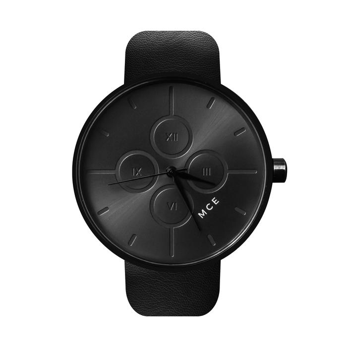 Gambar MCE Jam Tangan Pria Regal Series 2.0 Full Black - Leather Strap dari mcewatches undefined Tokopedia