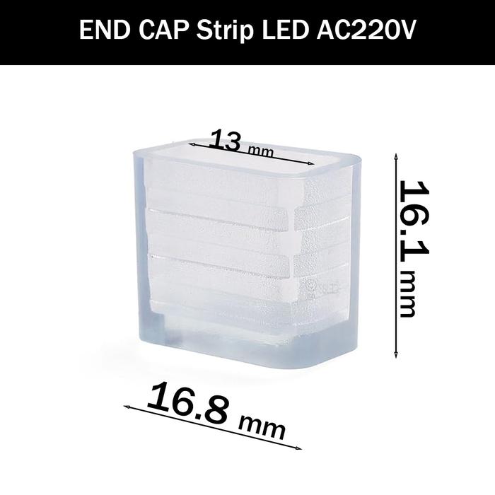 Gambar Tutup Cover Lampu LED Neon Flex Flexible Sign LED Strip Selang Tebal - 16.8mm dari Mube Store undefined Tokopedia