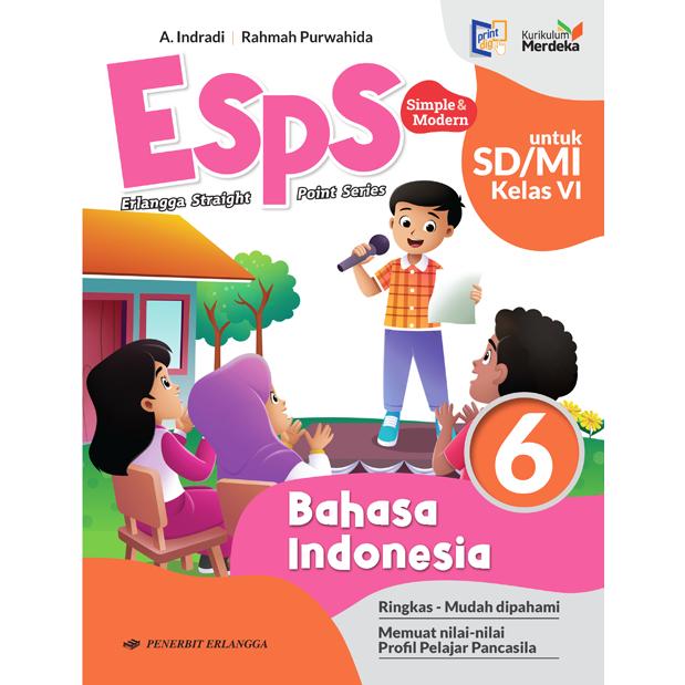 Gambar Buku Kelas 6 SD Kurikulum Merdeka Erlangga SD Kls 6 IPAS Bahasa Mtk - ESPS PANCASILA dari DUTA BUKU PELAJARAN UMUM undefined 3 Tokopedia