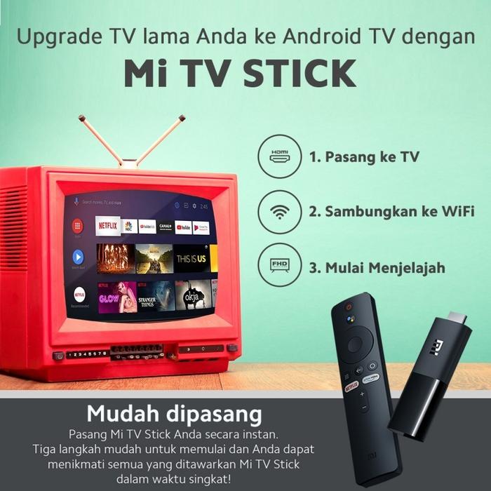 Gambar Xiaomi Mi TV Stick Android Smart TV Dongle Chromecast Global Version - XIAOMI TV STI  dari Bali Circle Techno undefined Tokopedia