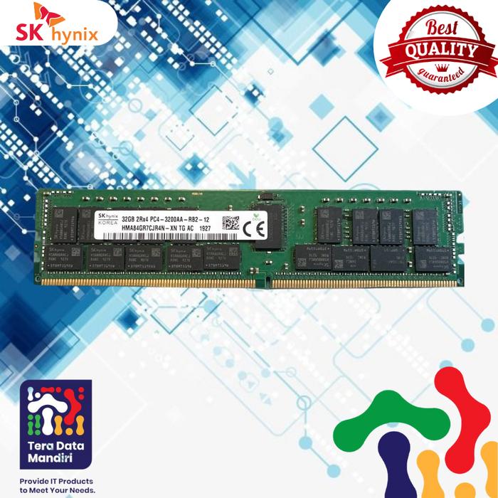 Ddr4 2x32gb SK Hynix 32GB DDR4-3200MHz ECC Registered RDIMM – PC4