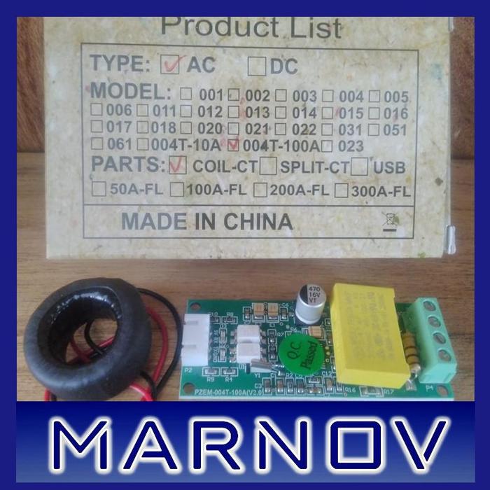 Gambar PZEM-004T Modul Multimeter Arduino Serial Communication 100A - COIL-CT dari mitra-electro undefined Tokopedia