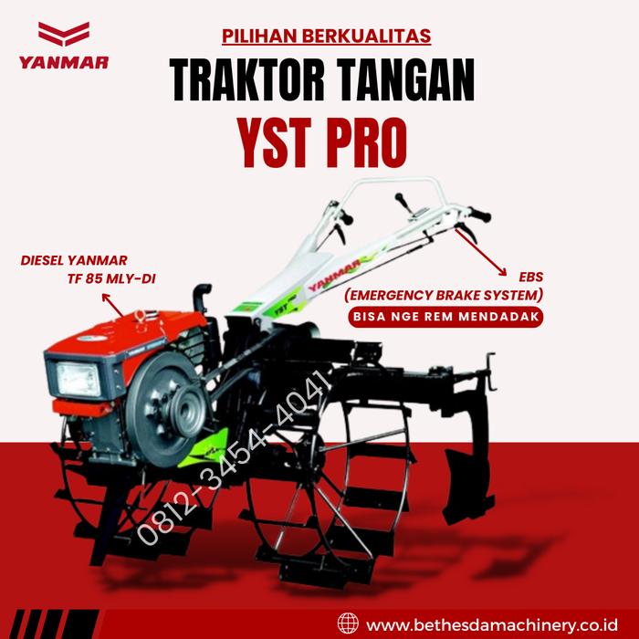 Gambar Traktor Yanmar YST PRO-L Mini hand traktor mesin bajak sawah dari Engineering Machine Kota Surabaya Tokopedia
