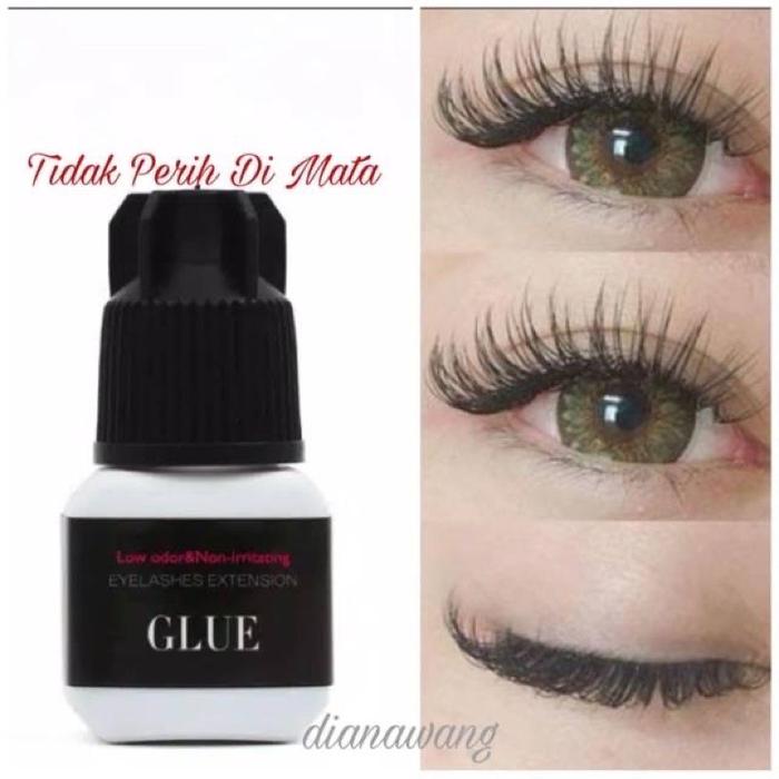 Gambar Lem Bulu Mata Eyelash Extention Glue Tahan Lama Tahan air Tidak perih dari Hermanseyelashes undefined Tokopedia