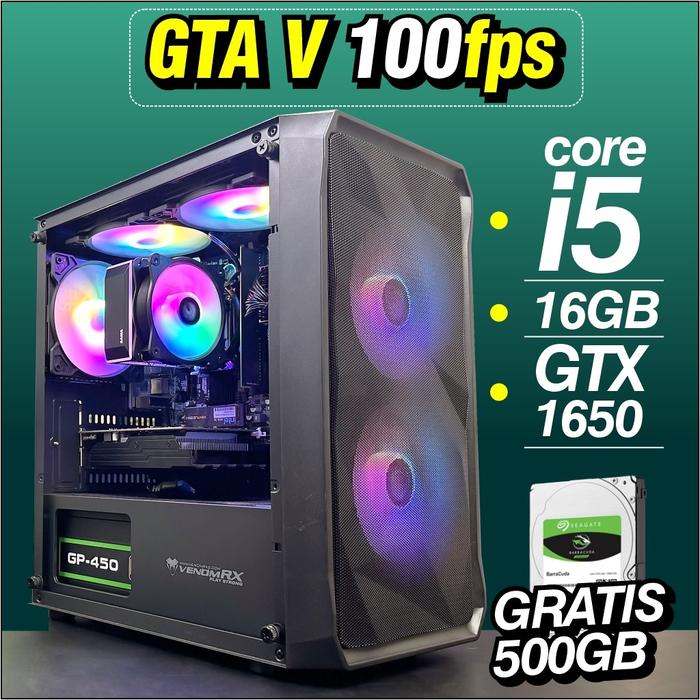 新品 爆速ゲーミングPC Core-i5 RX6600XT SSD480G メモリ16G Win10