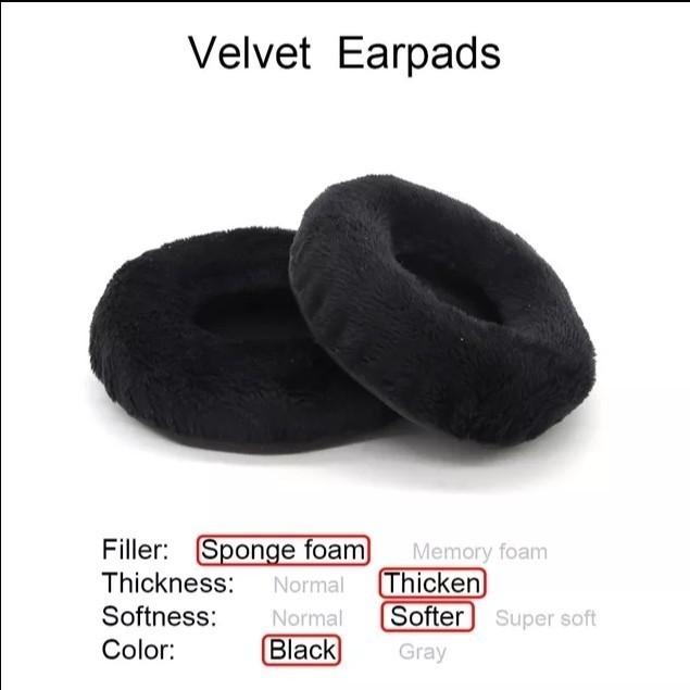 Gambar Foam Earpad Busa Headset Logitech H110 H111 Headphone - Velvet Black dari EarcupMarketing undefined Tokopedia