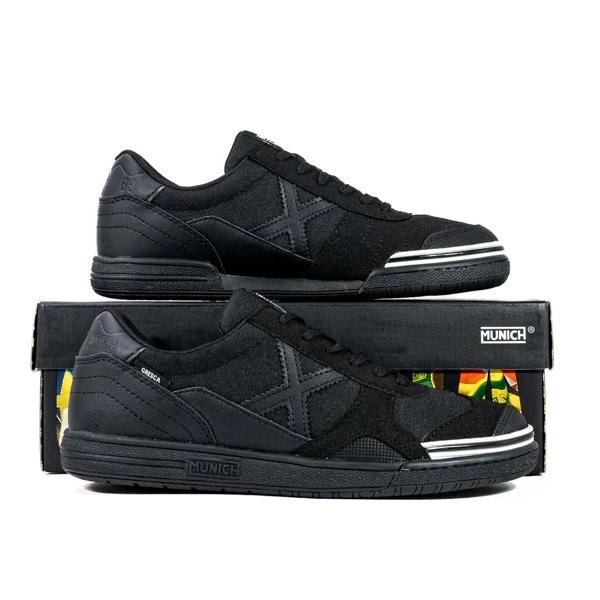Black X Munich Gresca Sepatu Futsal Munich Gresca 312 Black