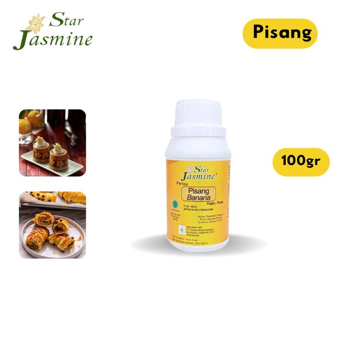 Gambar Star Jasmine Perisa Pasta Kue 100gr All Variant - Banana dari Star Jasmine Official undefined Tokopedia