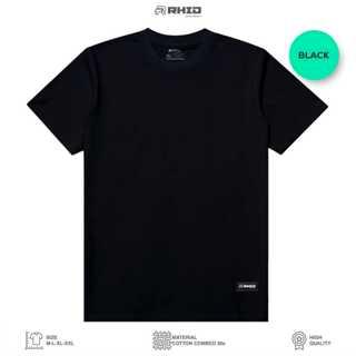 Gambar RHID - Kaos Pria Distro Polos Cowok Casual Oblong Dewasa Cotton Combad 30s unisex Combed Baju Katun Surfing Pendek Sablon Keren Atasan Hitam Santai - kaos polos htm, M dari RHID undefined Tokopedia