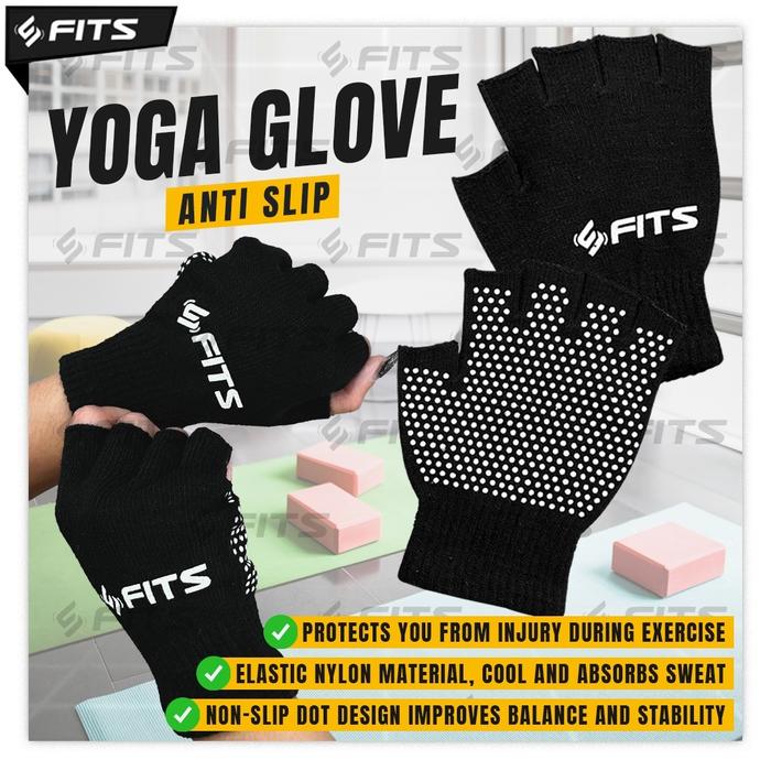 Gambar SFIDN FITS Yoga Glove | Sarung Tangan Yoga & Pilates Anti Slip - Glove only dari SFIDN FITS Shop undefined Tokopedia