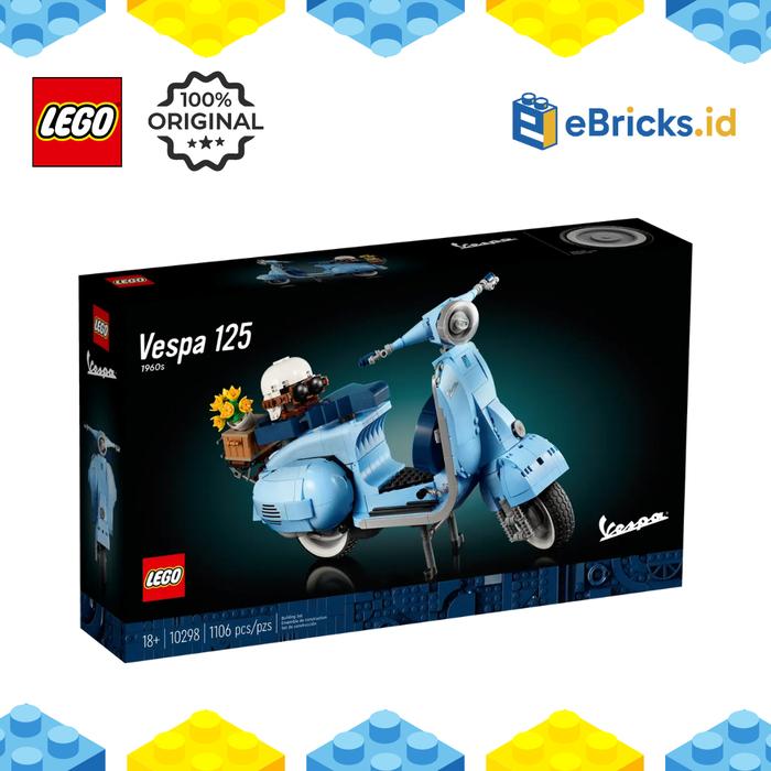 Gambar Lego Icons 10298 Vespa 125 dari eBricks undefined Tokopedia