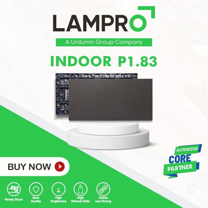 Gambar MODUL/PANEL VIDEOTRON INDOOR P1,83 3840HZ LAMPRO BY UNILUMIN ULAMP dari Lampro Distributor undefined Tokopedia