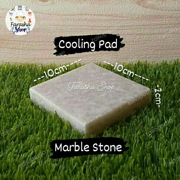 Marble Stone Cooling Pad For Hamster 20cm x 10cm