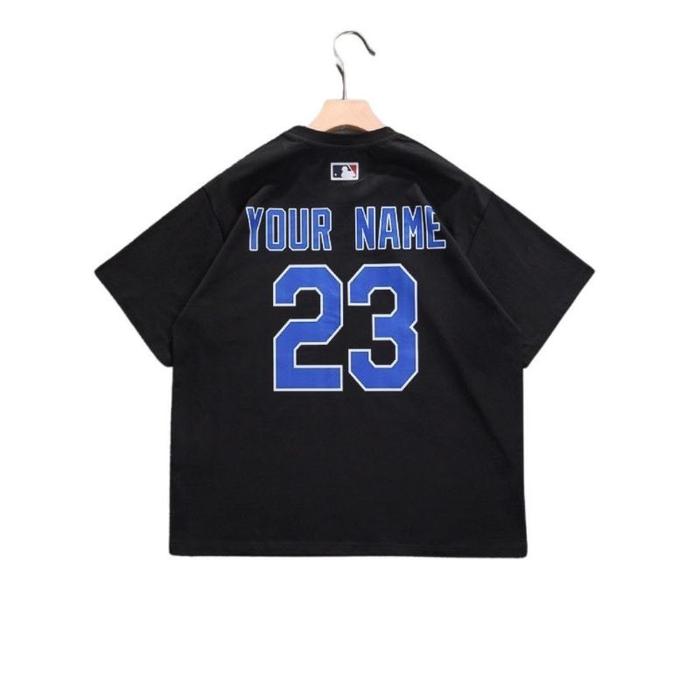 Gambar 0FF WH1T3 x Los Angels Dodgers 23 Tee Original Unisex - Black , S dari Twoenine undefined Tokopedia