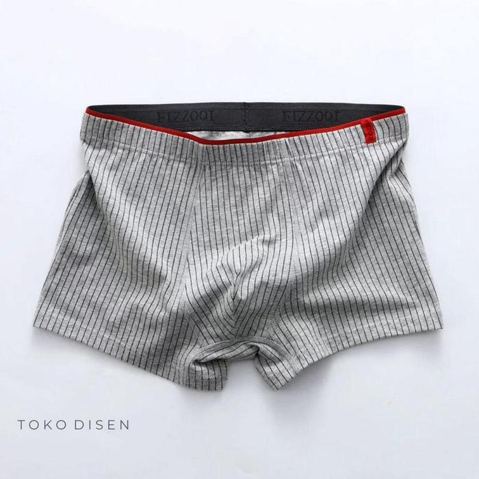 Gambar Cuci Gudang! Celana dalam boxer underwear pria Premium Quality - Grey, XL dari Hebimall undefined Tokopedia