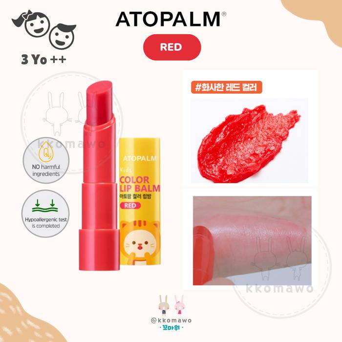 Gambar Atopalm Lipbalm - red dari Kkomawo undefined Tokopedia