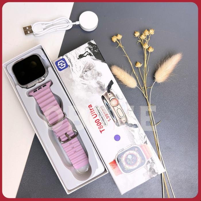 Gambar jam tangan t800 ultra smartwatch - Purple dari obone undefined Tokopedia