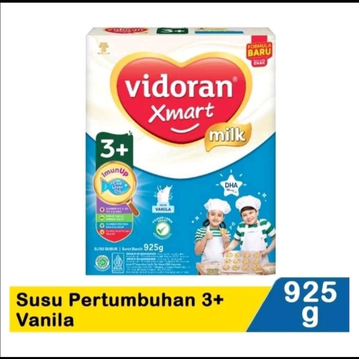 Gambar Vidoran Xmart 1+/3+ Madu/Vanila 925gr - 3+ Vanila dari toko susu viollet undefined Tokopedia