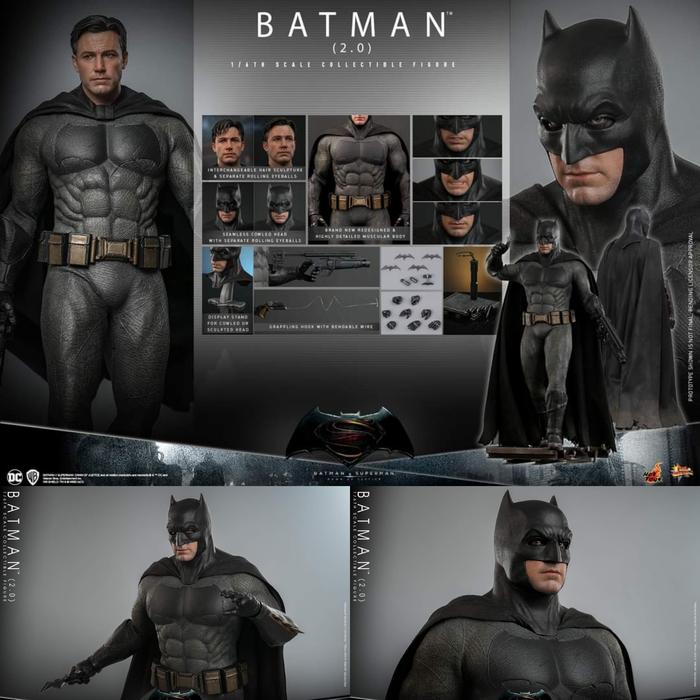 ホットトイズ 1/6 バットマン vs スーパーマン 2.0版 MMS731 716bUFnYMZL._UF350,350_QL80_.jpg